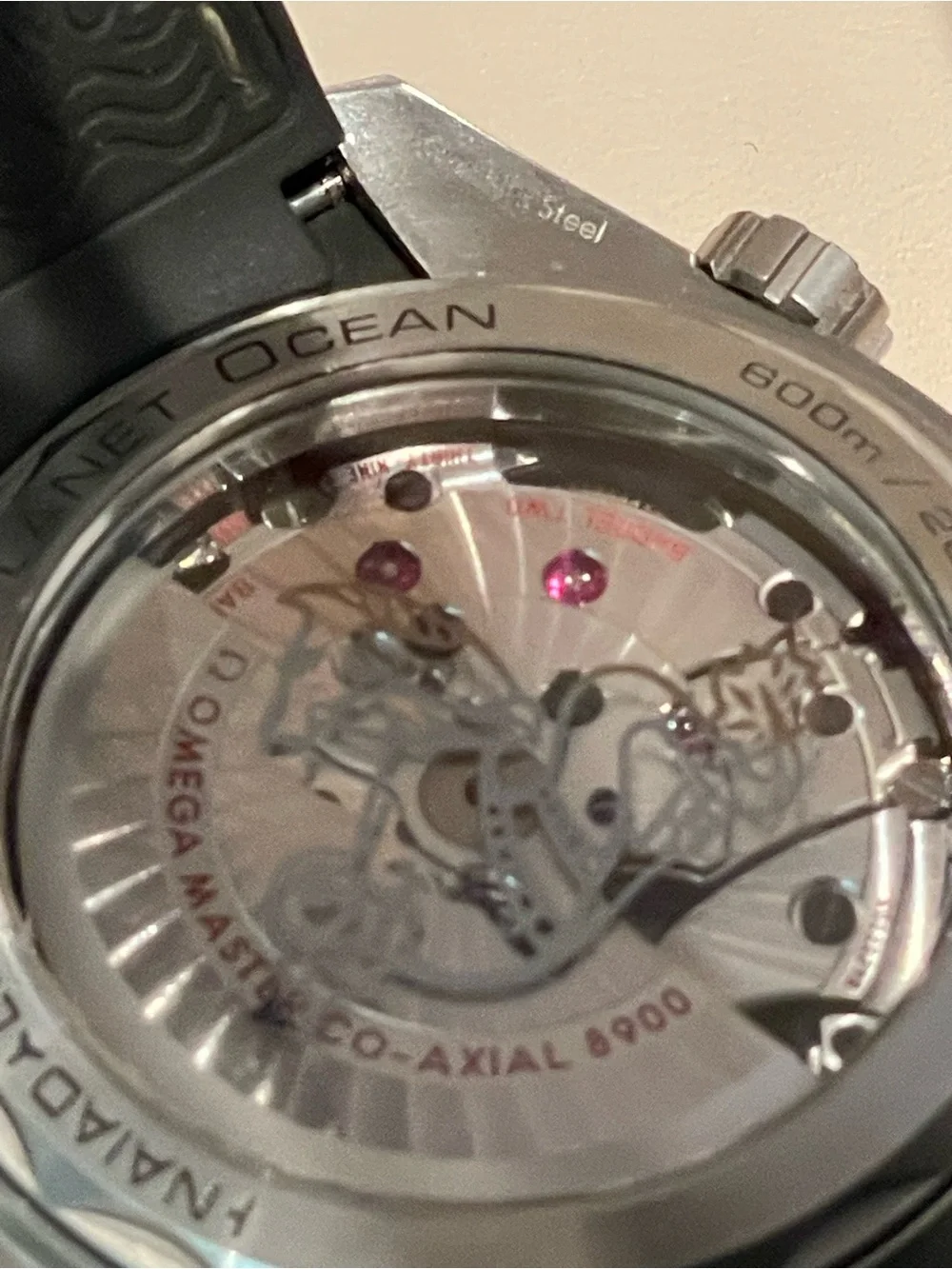 Omega Seamaster Professional Black and Silver Dive Watch